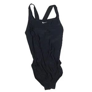 NIKE BLACK ONE PIECE SWIMSUIT SIZE M